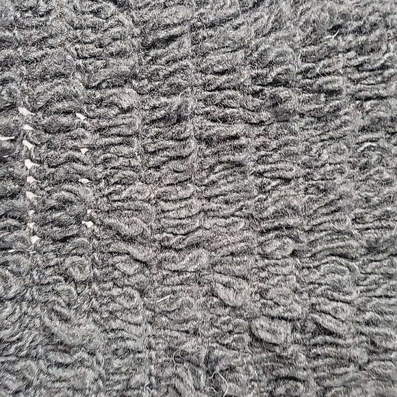 UNIVERSITY THREADS Black Loop Crochet Jacket‎ Medium - Picture 4 of 7